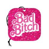 Bad Bitch Car Air Freshener (Strawberry Scent) – Luxury Scented Car Accessory Pink NOVELTIES